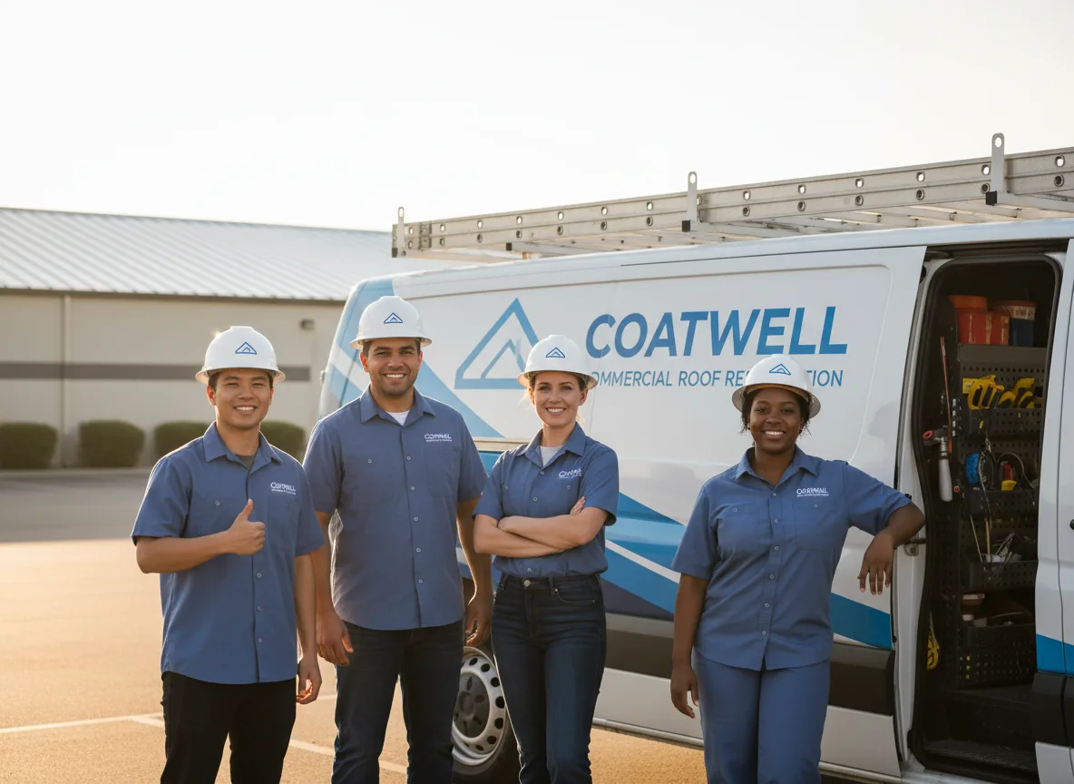 Commercial roof coating company in Mayhew, MS